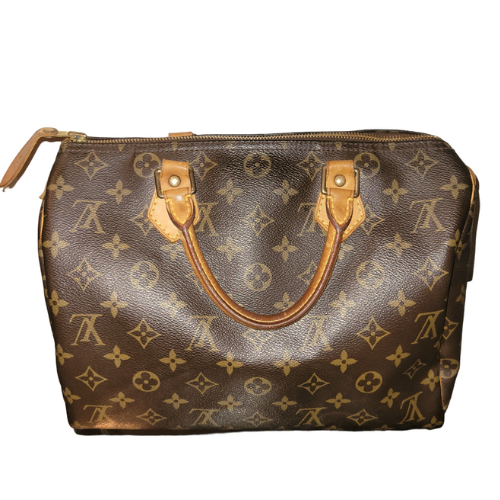 Louis Vuitton Vintage Brown Monogram Speedy 30 Handbag, Best Price and  Reviews