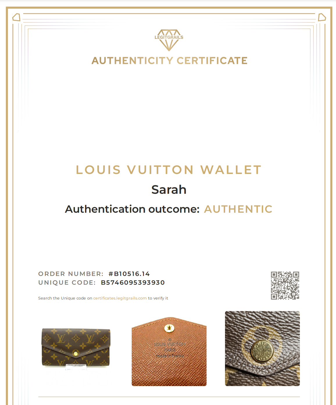 sarah wallet lv